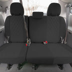 FH Group Custom Fit Car Seat Covers Specifically Made for 2011-2020 Toyota Sienna 7 Seater with Ultraflex Neoprene Water Resistant Automotive Seat Covers - Full Set Black - Image 5