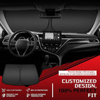 Windshield Sun Shade for 2022 2023 2024 2025 2026 Ford Maverick | Foldable Sun Sunshade for Car Front Window Blocks UV Rays and Heat Automotive Interior Protector Custom Fit Accessories - Image 2