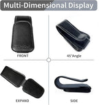 TILDOSAC Magnetic Sunglass Holder for Car Visor,Leather Glasses Holder,Vehicle Accessories Sunglasses Visor Clip for Truck 2 Pack - Image 4