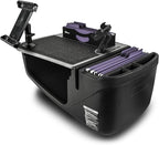 AutoExec AE-FMEF-PM-TAB-GT Efficiency FileMaster Car Desk for Your Vehicle Workstation and Mobile Office, with Phone Mount and Tablet Mount | Vehicle Workstation, Mobile Office, Phone Mount, Tablet Mount by AutoExec
