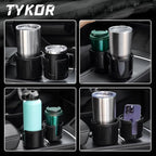 TYKOR Car Cup Holder Expander, 2 in 1 Adapter with Expandable Base | Fits Yeti, Fits Hydroflask, Fits Stanley, Fits Large Water Bottles and Mugs, 10-46 OZ Capacity - Image 6