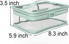BallHull Makeup Bag Zipper Waterproof Portable Travel Storage Pouch 2 Pcs - Image 3