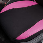 Flying Banner Butterfly car seat Covers ful Set Fashion Universal Lady Woman Female Rear Bench Split Colorized (Full Set, Pink) - Image 5