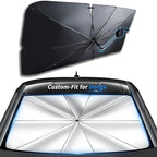 Custom-Fit for Dodge Windshield Sun Shade Umbrella, UV Block Car Front Window with 360°Rotation Bendable Handle, Designed for Dodge Accessories (for Dodge Caravan) by Sawuaa