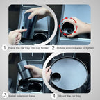 Car Tray 360° Rotating Cup Holder Table Organizer for Car Center Console Car Accessories Compatible with Most Vehicle - Image 6