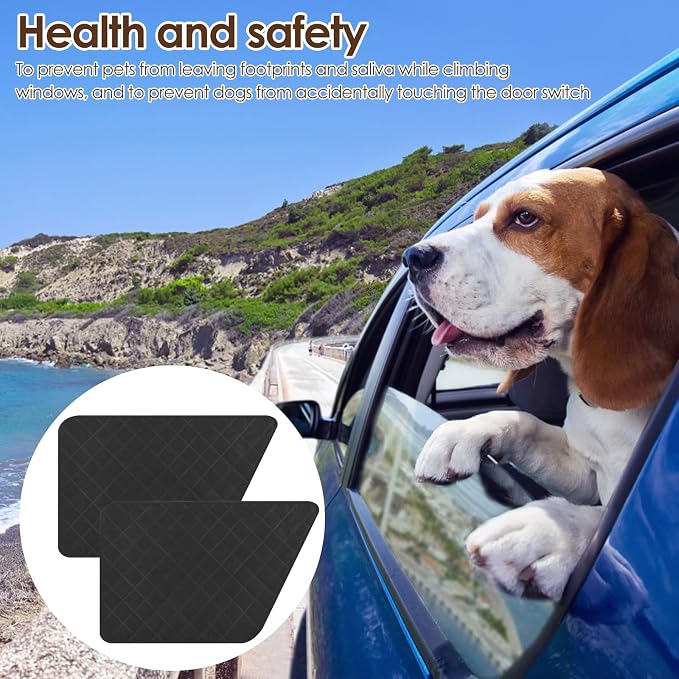 2 Pack Car Door Dog Protector, Pet Car Door Protector from Dog Scratching, Dog Car Door Protector Scratch Guard, Vehicle Door Protector, Vehicle Door Covers - Image 2