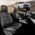 Coverland Premium Car Seat Covers Front Seats Waterproof Interior Protector | Interior Protector Airbag Compatible for Highlander, Tiguan, Macan, Cayenne, GLE Coupe, Bravada [Black - Size Chart A12] by Coverland