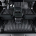 Compatible with Tesla Model Y Floor Mats Floor Liner 2020-2025 Tesla Model Y 5 Seater Car Mats All-Weather Front Backseat Row Mat (Black) by ZYCHUANGYING