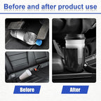 Dickno Cup Holder Expander for Car, 4 Inch Car Cup Holder Expander Adapter, Detachable Expander Car Coffee Mug Adapter Organizer, Car Cup Holder for 32-50 oz Bottles & Cups - Image 4