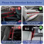 Car Seat Gap Filler Organizer,2 Pack Gap Filler for Car,Seat Gap Storage Box with Cup Holder Expander,Car Organizer Front Seat for Holding Phone, Glasses, Keys, Cards(Black) - Image 6