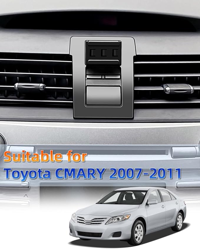 PZK Car Phone Mount for Toyota Camry 2007-2011 Accessories Custom Air Vent | Magnetic 15W Fast Wireless Charger Car Phone Holder with Magsafe 360° Rotation Hands-Free Cell Phone Cradles for iPhone - Image 2