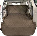 SUV Cargo Liner for Dogs - Water Resistant Trunk Cover for Midsize SUVs | Pet Cargo Cover with Bumper Flap Protector, Non-Slip Car Trunk Mat, Dog Car Seat Cover Prevents Scratches Pet Hair Mud Dirt by F-color