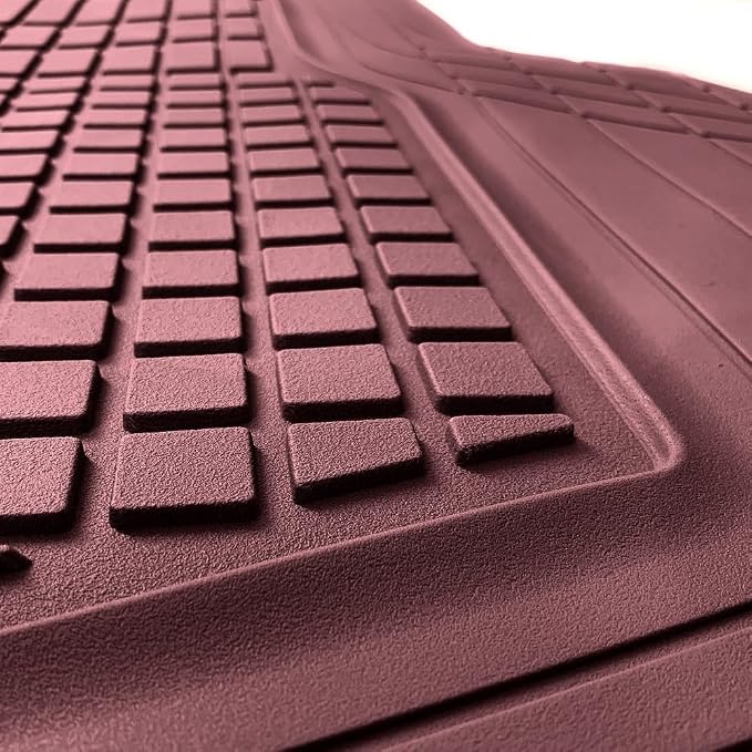 Motor Trend FlexTough Rear Cargo Mat – Heavy-Duty Trimmable Car Trunk Mat for Back of SUV, Universal Rear Cargo Liner for SUV, Flexible Trunk Liner, Automotive Floor Mats & Cargo Liners (Burgundy) - Image 9