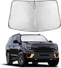 Autovir Windshield Sun Shade Fit for 2018-2023 2024 2025 Ford Expedition | Sunshade, Front Car Window Shades Sun Visor, Blocks UV Rays & Heat, Car Accessories by Autovir