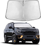 Autovir Windshield Sun Shade Fit for 2018-2023 2024 2025 Ford Expedition | Sunshade, Front Car Window Shades Sun Visor, Blocks UV Rays & Heat, Car Accessories by Autovir