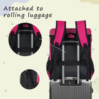 ANILD Dog Travel Bag Backpack, Flight-Ready TSA-Approved Dog Travel Bag with 2 Leak-Proof Food Canisters, 2 Foldable Silicone Bowls, Multi-Compartment Organizer for Hiking, Camping, Dog Mom Essentials - Image 6