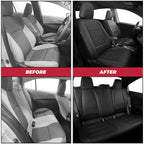 FREESOO Custom Leather Seat Covers for Toyota Corolla LE 2023-2026 | Sedan, Full Set, Waterproof, Airbag Compatible, Scratch-resistant, Anti-slip, Protector Cushion, Durable Material, Easy-clean - Image 6