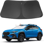 Front Windshield Sun Shade Foldable Car Front Window Sun Shade Windshield Shade Custom Fit for 2018-2023 Su-baru Crosstrek Block UV Rays Heat Keep Car Cooler by FannycCargoCover