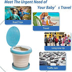 SunnySmile,Travel Potty,Car Potty for Toddler,Portable Toilet for Kids | Portable Toilet for Kids with 45 Liners,for Toddler Travel, Camping, Foldable, Indoor/Outdoor Use - Image 3