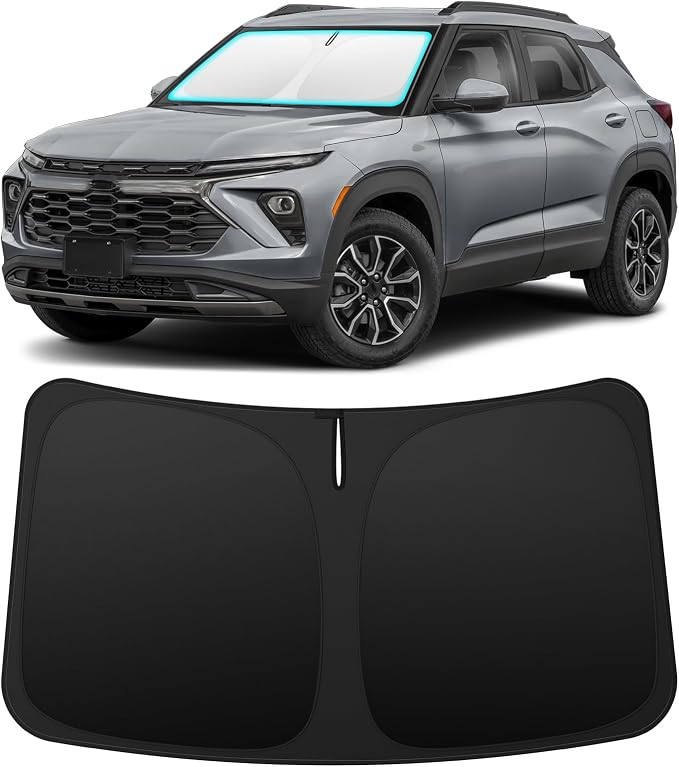INSAUTO Custom Fit Windshield Sun Shade for Chevrolet Trailblazer 2021-2026 | Foldable Front Window Sunshade Car Accessories, UV & Heat Reflector, Keeps Interior Cool, Includes Storage Bag by INSAUTO