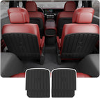 2nd Row Kick Mats for 2026 Hyundai Palisade 7 Seats | 2nd Row Captain Chairs Backrest Mats TPE All Weather Back Seat Cover Protector Palisade Accessories by Thinzyou
