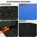 Pink Blue Car Sun Shade Windshield Car Umbrella Foldable Uv Ray Reflector Front Window Sun Shade Visor Shield Cover - Image 3