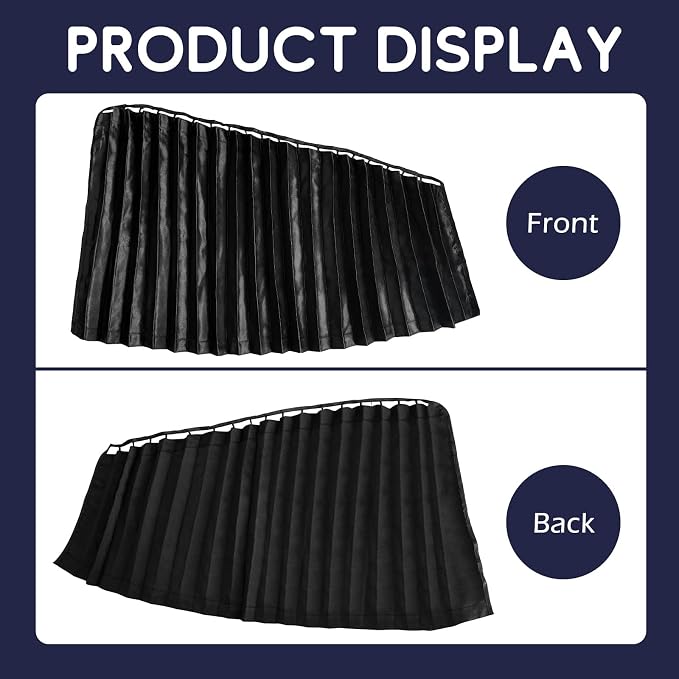 ZATOOTO Car Magnetic Side Window Sun Shades, Car Sunshades Curtains, 2 Pack | Privacy, UV‑Block, Heat Insulation, Metal Frame Fit, Camping, Sleeping,Travel, Baby Safety, and Daily Use, Easy to Install - Image 7