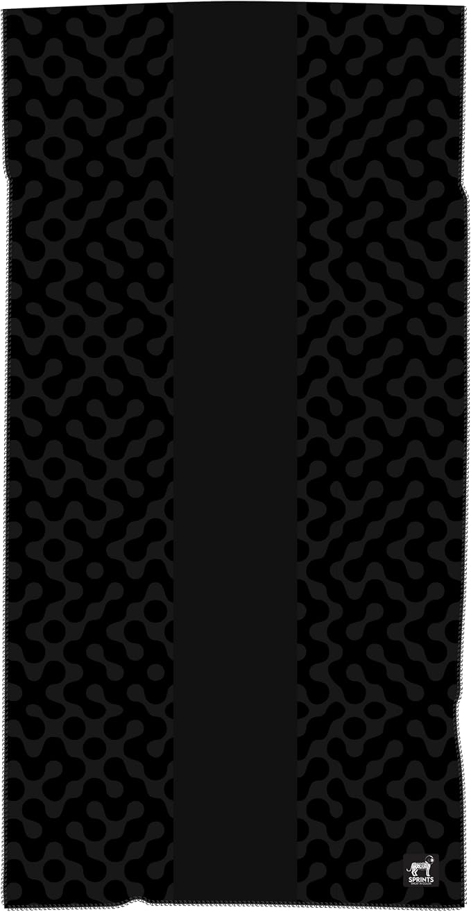 Sprints Prints Athletic Running Towel, Full-Sized, Car Seat Cover - Moisture Wicking (Midnight Mile) - Image 5