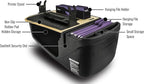 AutoExec AE-FMEF-PS-11M Efficiency FileMaster Car Desk for Your Vehicle Workstation and Mobile Office, Natural with Printer Stand - Image 3