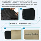 All Weather Rear Cargo Liner Trunk Mats for 2020-2026 Ford Escape Carpet | 3D laser precision fit trunk tray, all weather waterproof trunk protector. Odorless non-slip trunk carpet for SUV and cars - Image 7