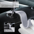 LivTee Car Seat Headrest Hook, Car Headrest Hidden Hook, 4 Pack Universal Auto Car Back Seat Hook Organizer for Purse Coat, Car Interior Accessories (Gray) - Image 4