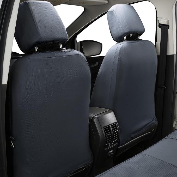 Flying Banner Car Seat Covers Front Seats Rear Bench Polyester car seat Protectors Easy installations Rear Bench Split Classic Man Lady Truck - Image 3