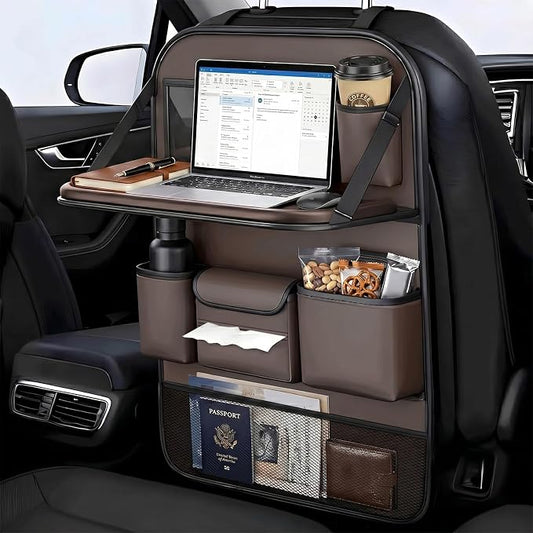1 Pack - Car Organizer, Back Seat Car Organizer, Back Seat Organizer, Seat Organizer, Car Organizer and Storage Box.(Brown) by Unknown