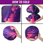 Car Windshield Sun Shade, Foldable Reflective UV Front Sunshade | 57" x 31", Sun Visor Blocks UV Rays & Keep Cool for Cars Interior, Fits Sedans, SUVs & Trucks, Foldable & Easy Storage - Image 3