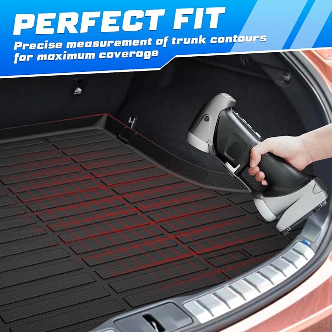 Sunsdrew Trunk Cargo Mat for 2023-2025 2026 Mercedes Benz GLC/GLC 300/GLC 43 AMG (Not for Coupe), Rear Trunk Cargo Liner All Weather Protection GLC Accessories TPE Rubber Raised Edge - Image 5