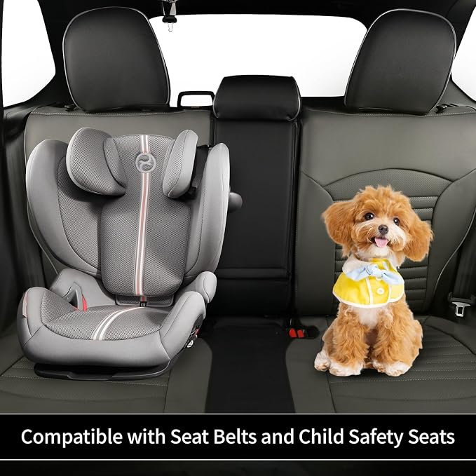 EKR Car Seat Covers for Subaru Forester 2019-2024(NO Base),Full Set | Custom Fit for Subaru Forester 2019-2024 (Not for Base)Full Coverage,Waterproof,Faux Leather(Black/Gray) - Image 8