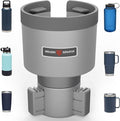 SEVEN SPARTA Car Cup Holder Expander for 32-40oz Large Bottles & Tumblers | Compatible with Yeti, Hydro Flask & Owala 32-40oz, Upgraded Adjustable Offset Base, Fits 3.4"-3.8" Bottles, Mugs & Tumblers by SevenSparta