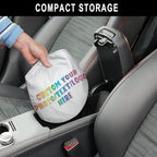 Custom Car Windshield Sunshade, 59''x28.5'' Personalized Sun Visor with Photo Text, Foldable Durable Shade Storage Pouch for Sedans SUV Trucks - Image 5