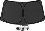 GX400 GX460 GX470 Customized Windshield Sun Shade for 2002-2023 2024 GX460 Front Window Sunshade Visor Protector Foldable Blocks UV Rays Keep Car Cooler Accessories by Achaltiza