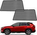 KUST Car Window Shades for 2019-2024 Toyota RAV4 Accessories, Breathable Mesh Magnetic Window Covers, Rear Back Side Window Sun Shades UV Block Privacy Protection for Baby Camping Napping 2PCS by KUST