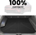 LASFIT Cargo Mat for Kia EV6 2024 2023 2022 | All Weather TPE Custom Fit Cargo Trunk Mat Accessories, Black - Image 3