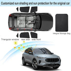 Front Side Half Window Shade Foldable Custom Fit for Ford Escape 1.5L SE AWD 2020-2026 Car Window Shades for Side Window Sun Shade UV Protection Heat Insulation for Sleeping 6PCS - Image 3