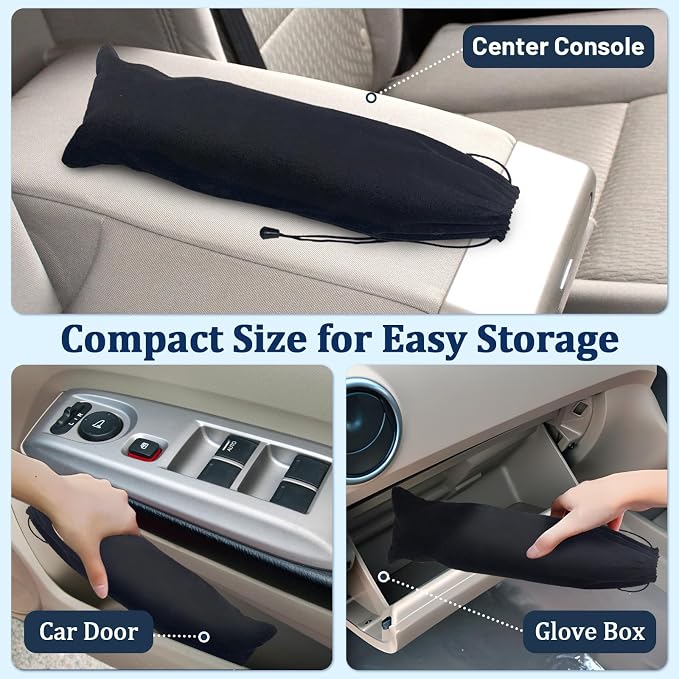 [2026 Upgraded] Windshield Sun Shade Umbrella(Large-57 L x 32" W) | Front Window Sunshade with Thermo Shield Fabric, Foldable Car Sun Visor for Heat Reduction and Interior Protection - Image 6
