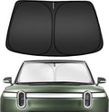 ARISMOTOR Windshield Sun Shade for Rivian R1S R1T 2022-2025 2026 | Custom Fit, Foldable, Front Window Sunshade Sun Visor Protector, Block UV Rays, Keep Car Cooler by ARISMOTOR