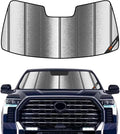 Pigenius Windshield Sunshade for Toyota Tundra 2022-2026 Custom Front Window Sun Shade - Metallic by Pigenius