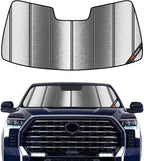 Pigenius Windshield Sunshade for Toyota Tundra 2022-2026 Custom Front Window Sun Shade - Metallic by Pigenius