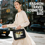 Clear Makeup Bag with Mini Cosmetic Bags,Travel Toiletry Bag for Women,Portable Cosmetic Bag Case, Transparent Waterproof Cosmetic Organizer Storage Bag for Women Men - Image 8