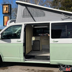 OMAC 54" x 71" Cab Divider Curtain Van Cabin Campervan Kit Beige - Image 5
