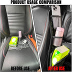 Car Seat Side Storage Pocket, Car Seat Organizer Hanging Bag (1, Green) - Image 5