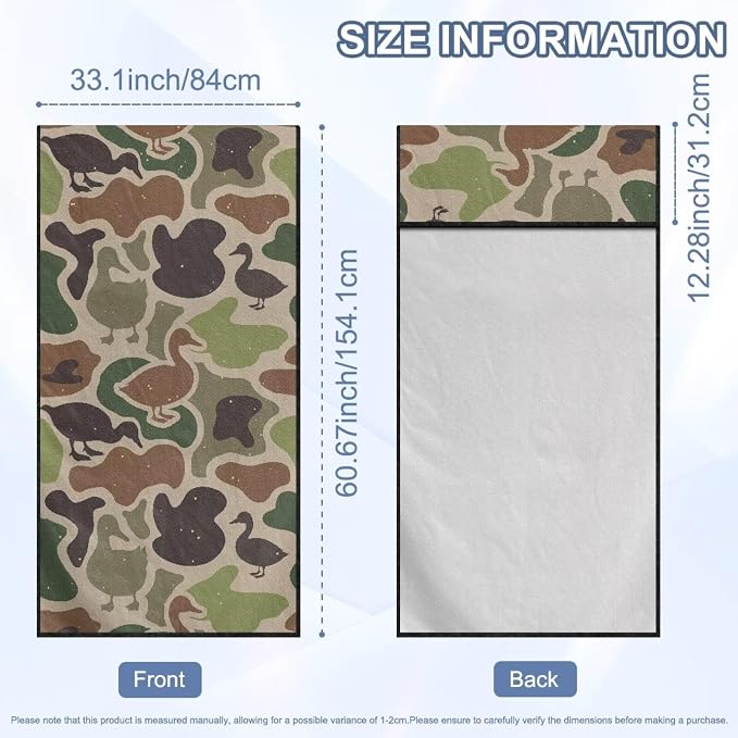 Car Towel Seat Cover Camo Duck Car Seat Cover Protector Breathable Comfortable Cars Interior Accessories Easy to Installation for Cars SUV Trucks - Image 7
